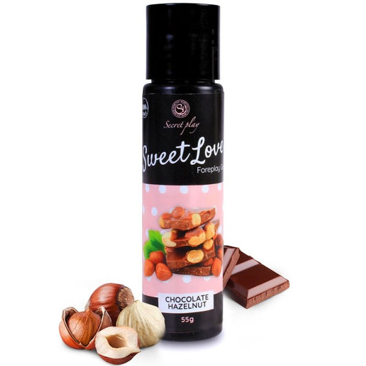 SECRETPLAY - SWEET LOVE GEL AU CHOCOLAT ET À LA NOISETTE 60 ML