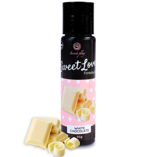 SECRETPLAY - GEL AU CHOCOLAT BLANC SWEET LOVE 60 ML