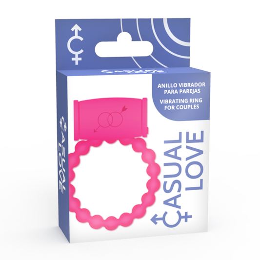 CASUAL LOVE - 25 BAGUE VIBRANTE ROSE