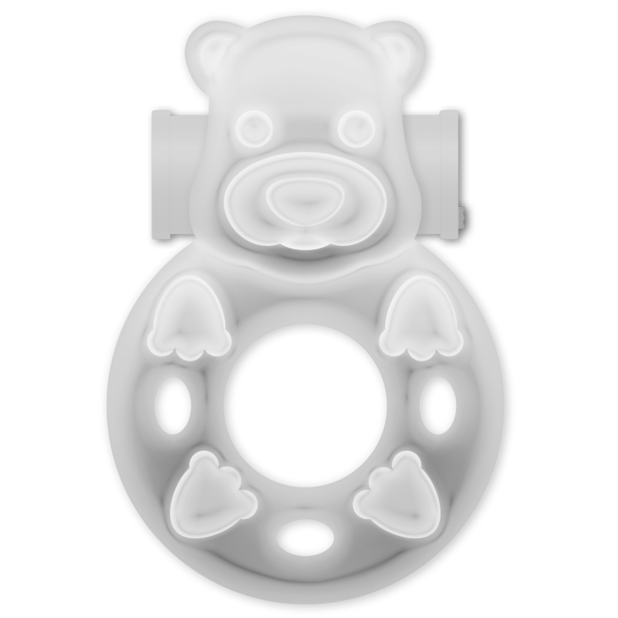 CASUAL LOVE - 26 BAGUE VIBRANTE LAPIN TRANSPARENT
