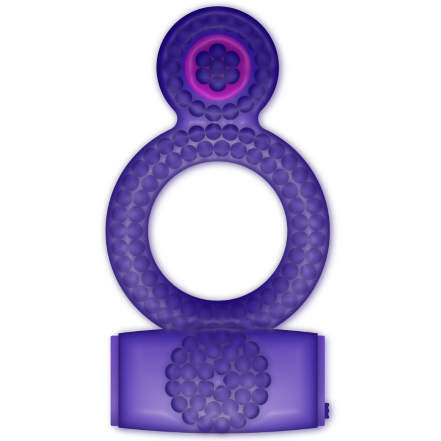 CASUAL LOVE - BAGUE DOUBLE PLAISIR LILAS