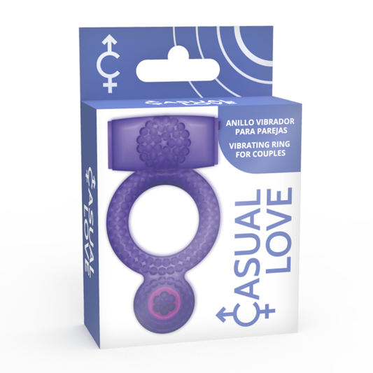 CASUAL LOVE - BAGUE DOUBLE PLAISIR LILAS