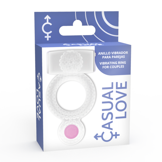 CASUAL LOVE - BAGUE DOUBLE PLAISIR BAGUE TRANSPARENTE