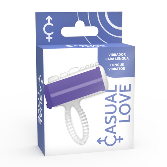 CASUAL LOVE - ANNEAU DE LANGUE VIBRANT LILAS