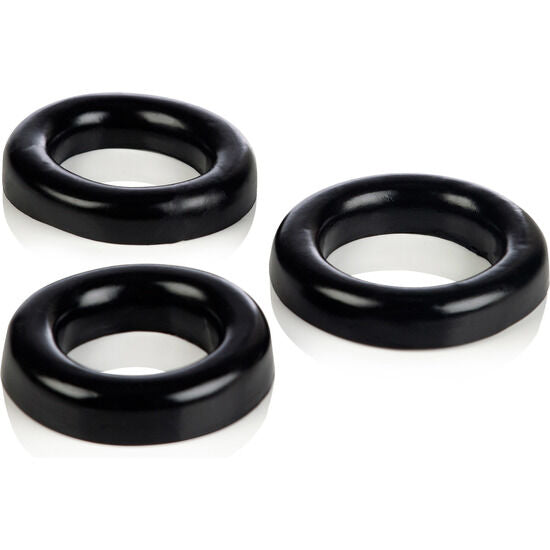 CALEXOTICS - COLT SET 3 ANNEAUX PÉNIS ET TESTICULES