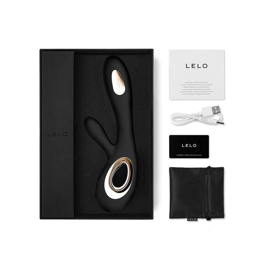 LELO - VIBRATEUR SORAYA WAVE RABBIT NOIR