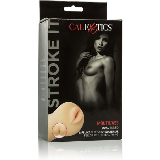 CALEXOTICS - MASTURBATEUR DOUBLE BOUCHE/ANUS STROKE IT