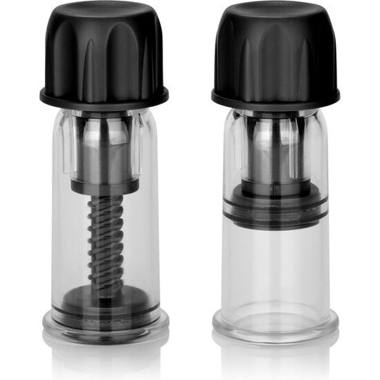 CALEXOTICS - VENTOUSE À TÉTINE VACCUM TWIST NOIRE