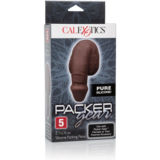 CALEXOTICS - EMBALLAGE PÉNIS SILICONE PÉNIS 12,75 CM NOIR