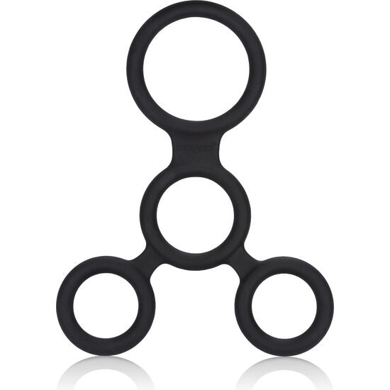CALEXOTICS - ANNEAU EN SILICONE MULTI-POSITIONS À ÉREECTION COMPLÈTE
