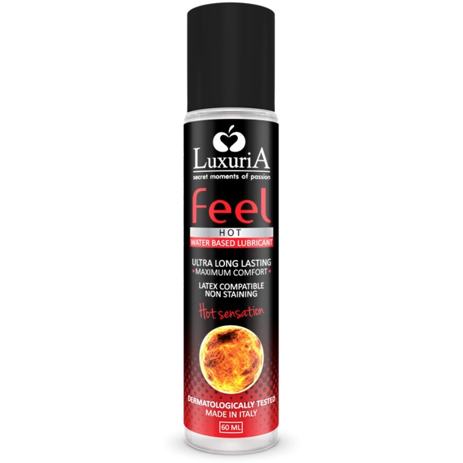 INTIMATELINE - LUXURIA FEEL HOT SENSATION LUBRIFIANT À BASE D'EAU EFFET CHALEUR 60 ML