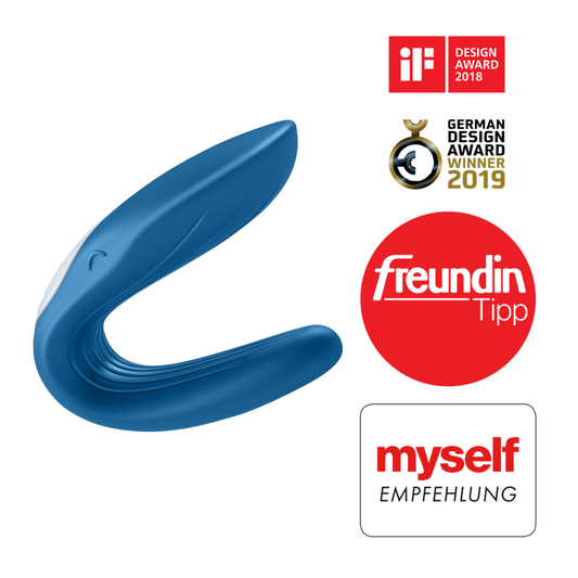 SATISFYER - PARTNER TOY VIBRATEUR BALEINE POUR ÉDITION 2020