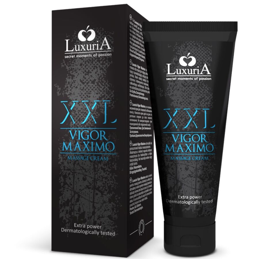 INTIMATELINE LUXURIA - Crème de massage volumisante XXL MAXIMUM VIGOR 75 ml
