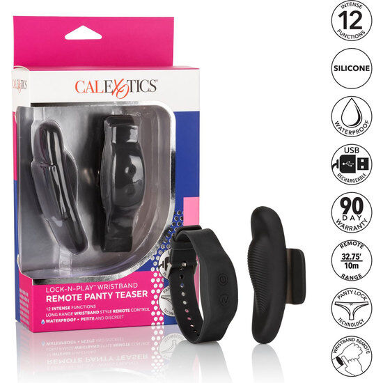CALEXOTICS - CULOTTE BULLET TEASER AVEC BRACELET DE CONTRÔLE