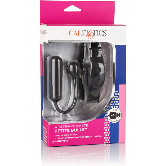CALEXOTICS - PETITE BULLET VIBRANTE AVEC BRACELET DE CONTRÔLE