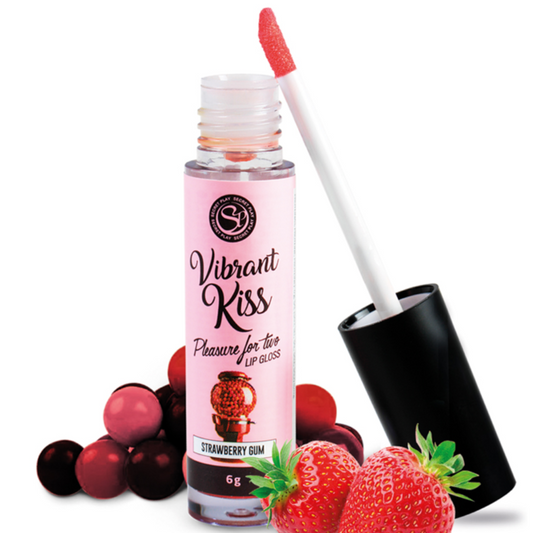 SECRETPLAY - GLOSS À LÈVRES VIBRANT KISS STRAWBERRY GUM