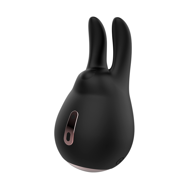 COQUETTE CHIC DESIRE - BLACK / GOLD RABBIT CLITORIS STIMULATOR