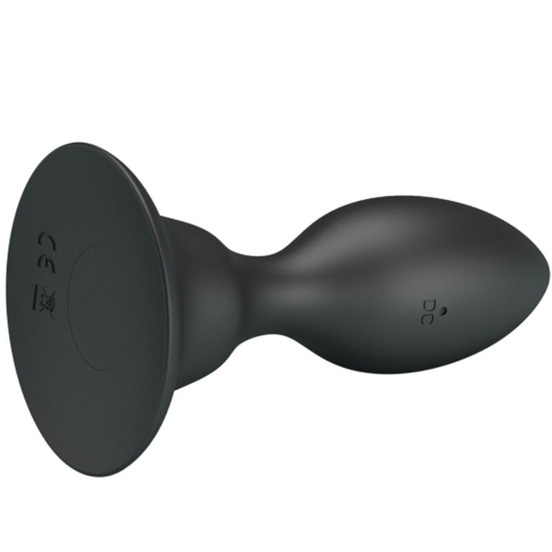 MR PLAY - Plug anal vibrant noir avec télécommande