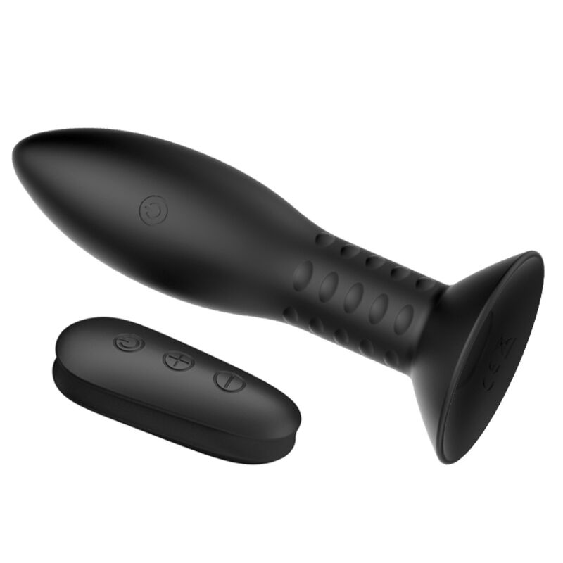 MR PLAY - PLUG AVEC BILLES ROTATIVES NOIRE TÉLÉCOMMANDE