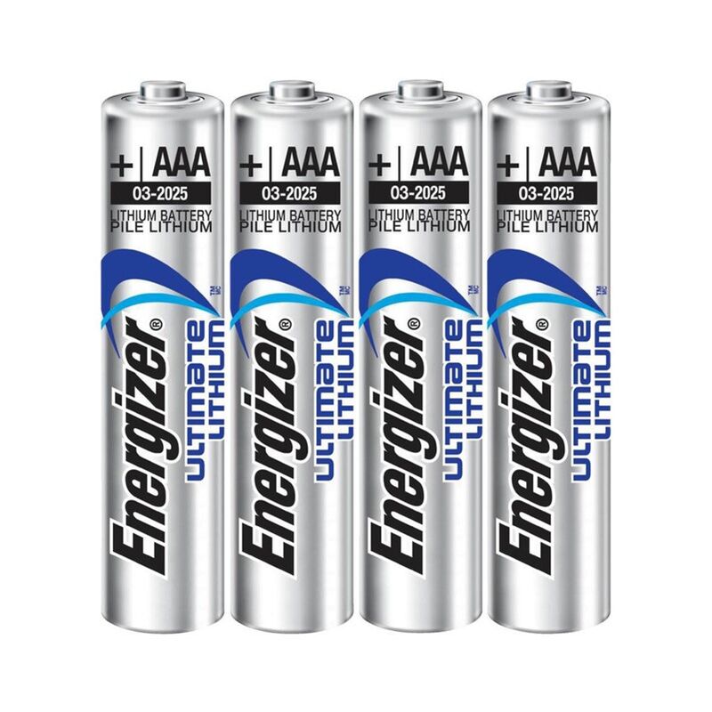 ENERGIZER - Piles lithium ULTIME AAA L92 LR03 1,5 V BLISTER*4