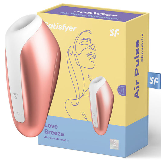 SATISFYER - LOVE BREEZE SUCCION EN CUIVRE