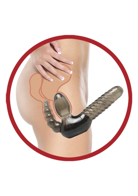 SÉRIE FETISH FANTASY - SÉRIE SANS STRAPLESS HARNAIS SANS CORDE AVEC STIMULATEUR ANAL