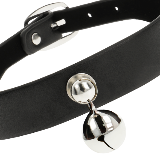 COQUETTE CHIC DESIRE - COLLIER EN CUIR VEGAN ACCESSOIRE FEMME CLOCHE