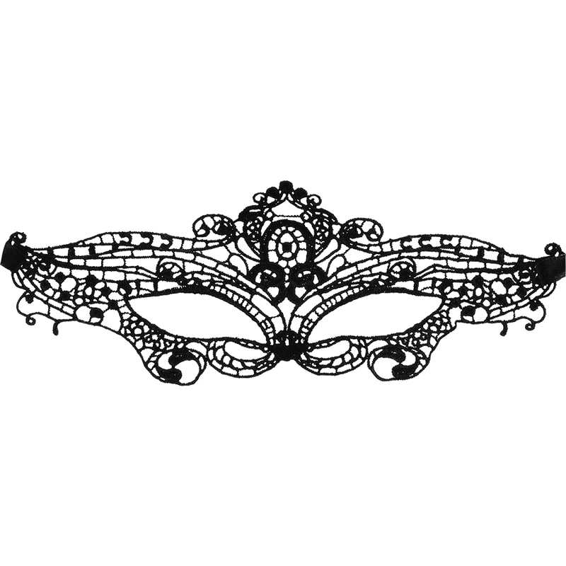 COQUETTE CHIC DESIRE - MASQUE EN FINE DENTELLE NOIRE
