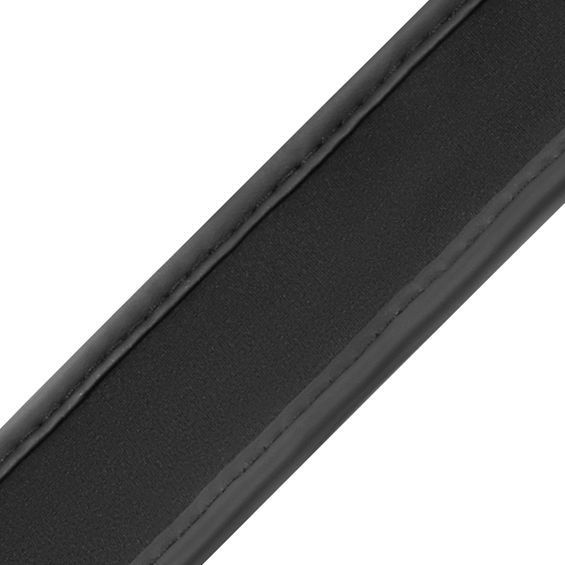 FETISH SUBMISSIVE - COLLIER À CHAÎNE DOUBLÉ DE NOPRÈNE
