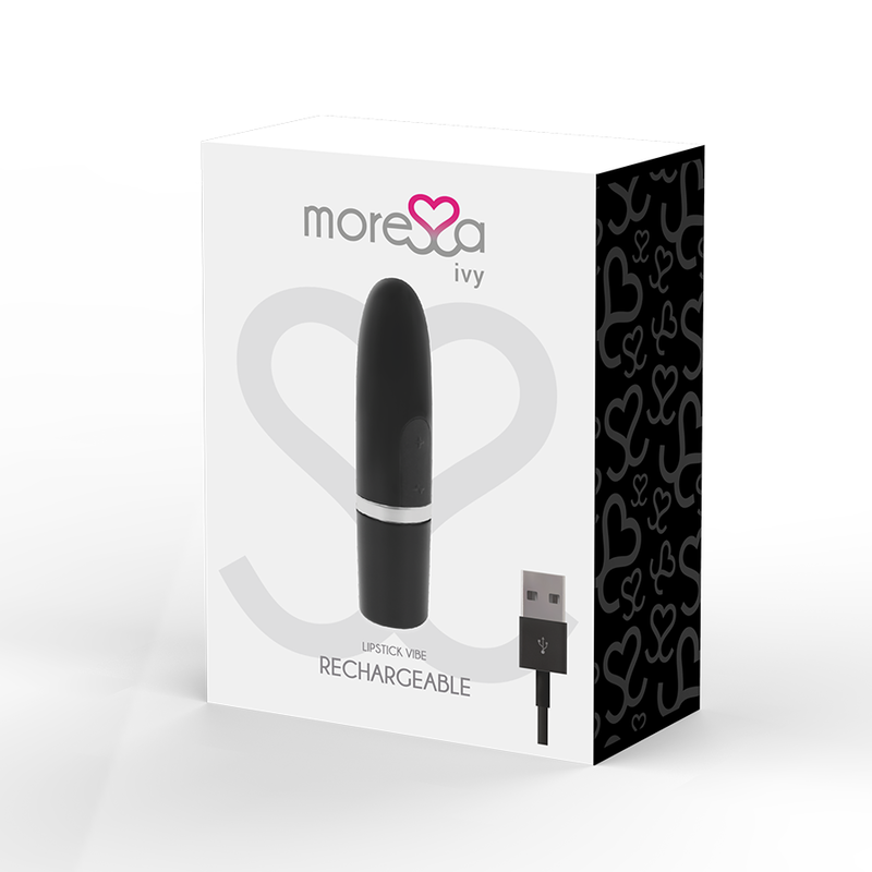 MORESSA - IVY TRAVEL SIMULATEUR DE LÈVRES MASSEUR NOIR