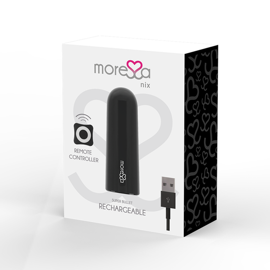 MORESSA - NIX POWERFUL MULTI-GAME VIBRATOR WITH BLACK REMOTE CONTROL