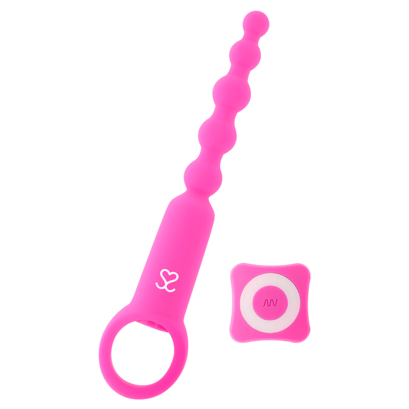 MORESSA - RONIE POWERFUL ROSARIO TÉLÉCOMMANDE ANAL ROSE