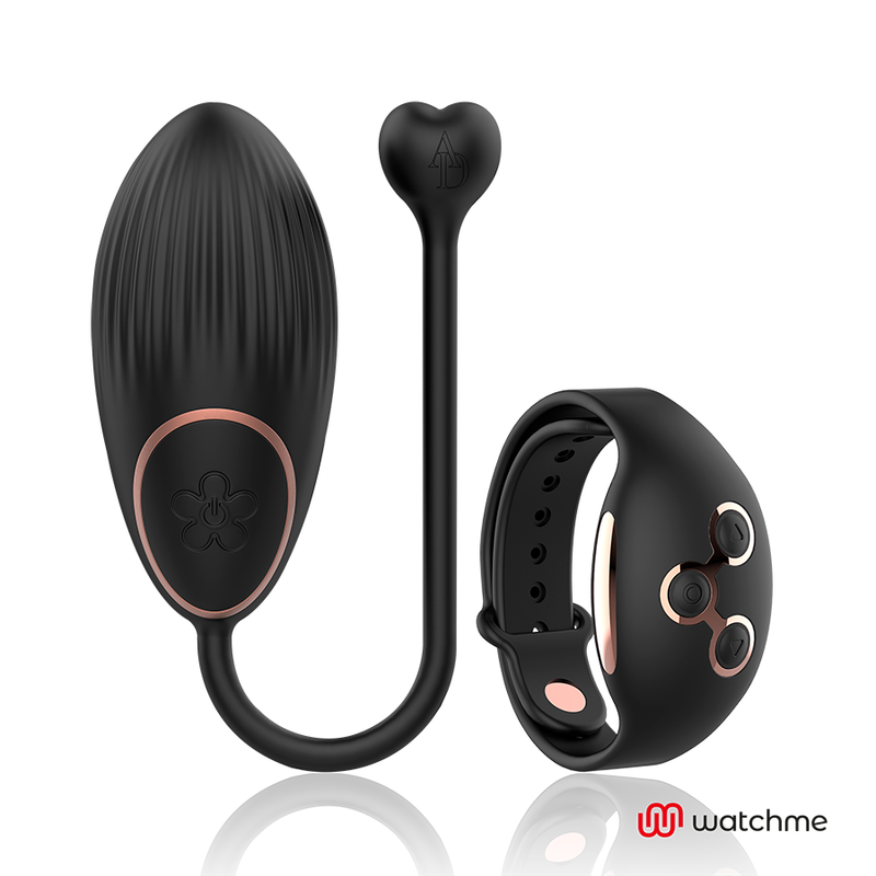 ANNE'S DESIRE - ŒUF TÉLÉCOMMANDÉ AVEC TECHNOLOGIE WATCHME, NOIR/OR