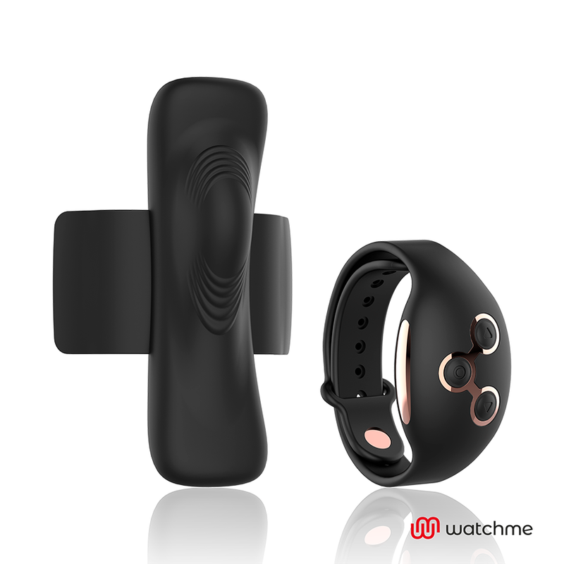 ANNE'S DESIRE - CULOTTE DE PLAISIR AVEC TECHNOLOGIE WATCHME, NOIR/OR