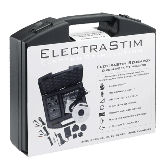 ELECTRASTIM - ÉLECTRO-STIMULATEUR SENSAVOX E-STIM