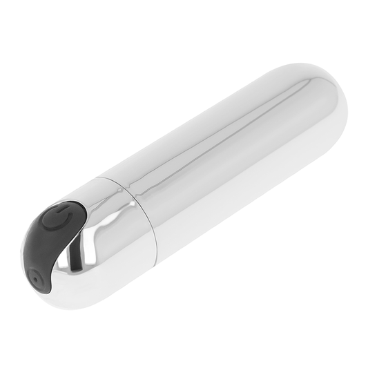 OHMAMA - BULLET VIBRANTE ARGENTÉE 8 CM