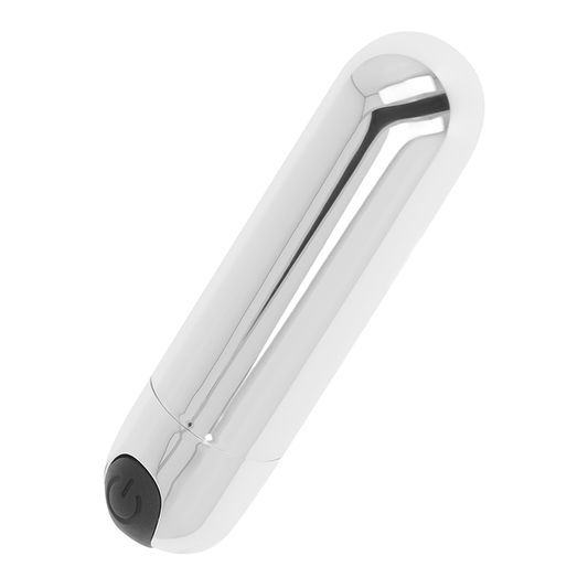 OHMAMA - BULLET VIBRANTE ARGENTÉE 8 CM