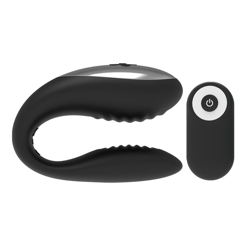 BRILLY GLAM - WE LOVE COUPLES VIBRATEUR TÉLÉCOMMANDE NOIR