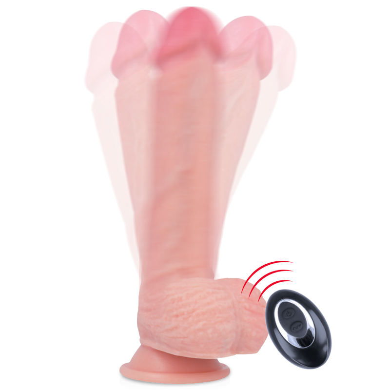ROCKARMY - HARNAIS + VIBRATEUR SILICONE LIQUIDE TÉLÉCOMMANDE PREMIUM APACHE 20,5 CM -OU- 4,62 CM