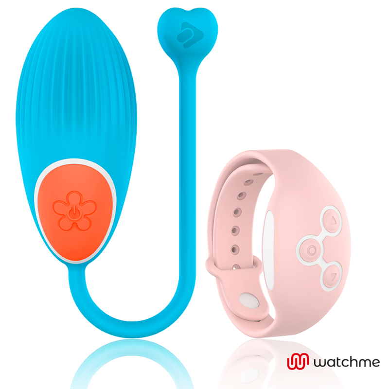 WEARWATCH - TÉLÉCOMMANDE WATCHME TECHNOLOGIE BLEU ŒUF / ROSE