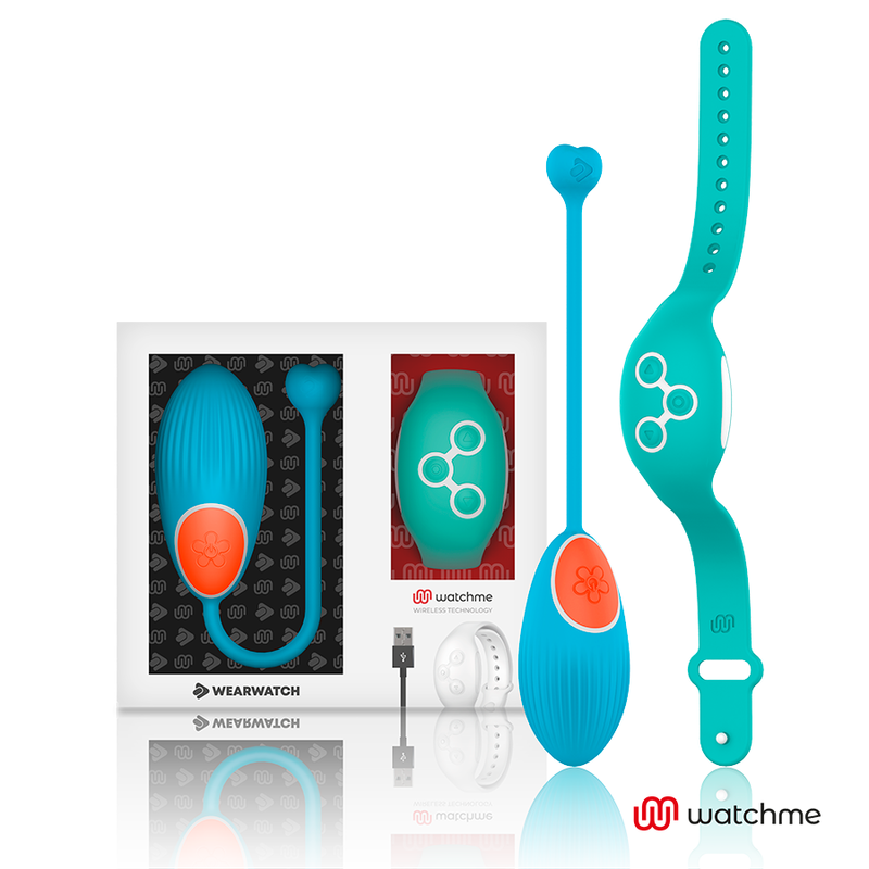WEARWATCH - TÉLÉCOMMANDE WATCHME TECHNOLOGIE BLEU ŒUF / AIGUE-MARINE