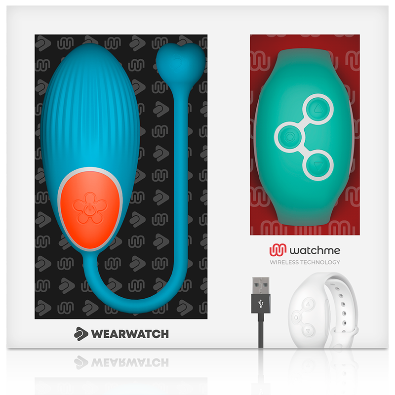 WEARWATCH - TÉLÉCOMMANDE WATCHME TECHNOLOGIE BLEU ŒUF / AIGUE-MARINE