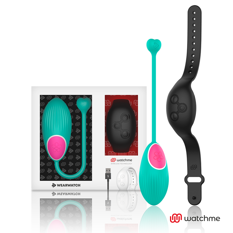 WEARWATCH - TECHNOLOGIE WATCHME TÉLÉCOMMANDE ŒUF AIGUE-MARINE / JET