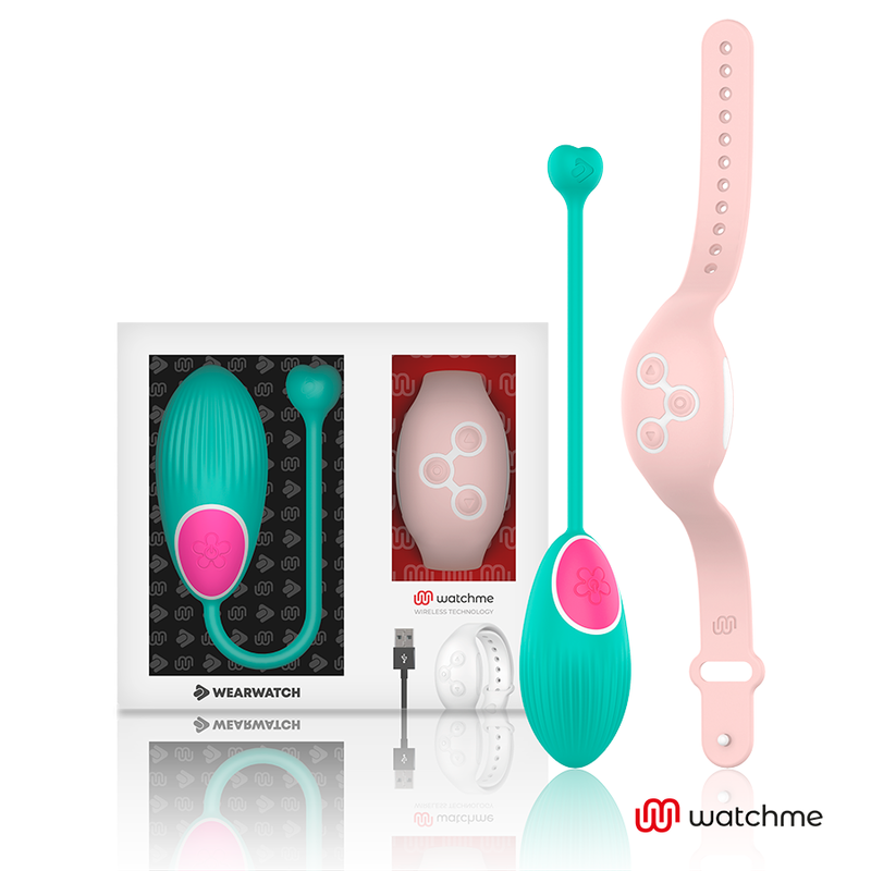 WEARWATCH - TÉLÉCOMMANDE WATCHME TECHNOLOGIE ŒUF AIGUE-MARINE / ROSE