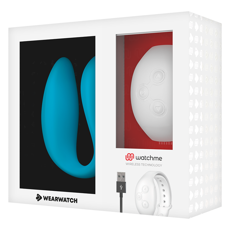 WEARWATCH - VIBRATEUR WATCHME DOUBLE TECHNOLOGIE INDIGO/NEIGE