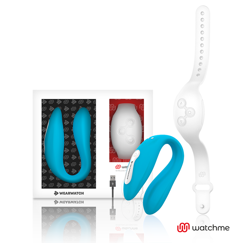WEARWATCH - VIBRATEUR WATCHME DOUBLE TECHNOLOGIE INDIGO/NEIGE