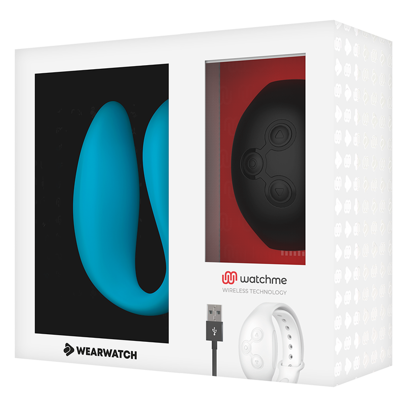 WEARWATCH - VIBRATEUR WATCHME DOUBLE TECHNOLOGIE INDIGO / JET