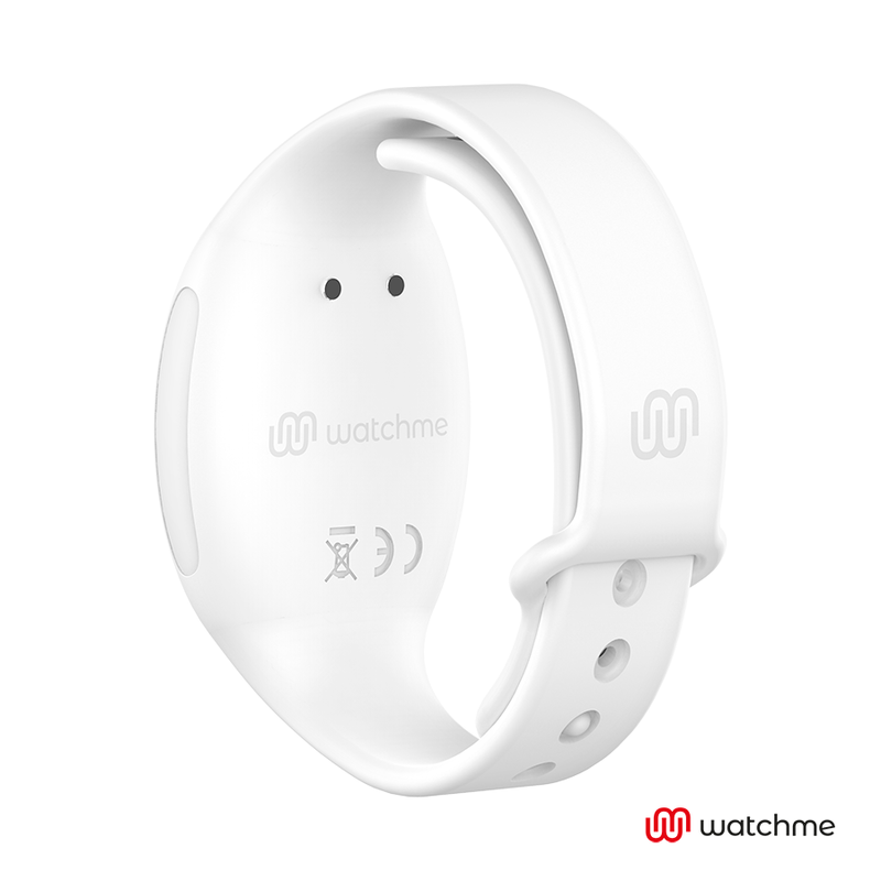 WEARWATCH - WATCHME À DOUBLE TECHNOLOGIE VIBRATEUR AIGUE-MARINE / NEIGE