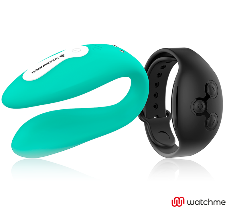WEARWATCH - WATCHME VIBRATEUR DOUBLE TECHNOLOGIE AIGUE-MARINE / JET