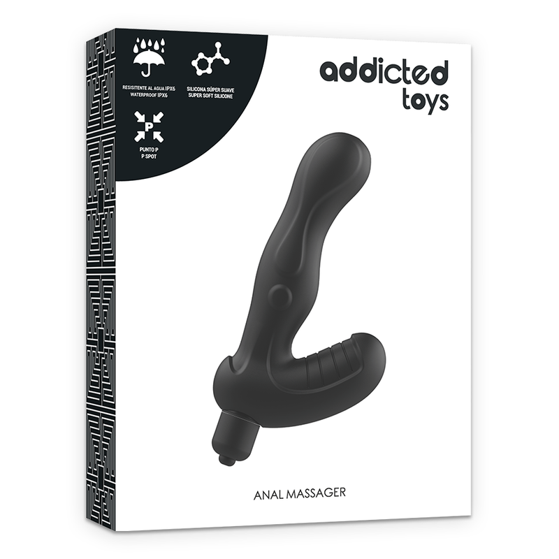 ADDICTED TOYS - Stimulateur anal et prostatique en silicone P-SPOT VIBE